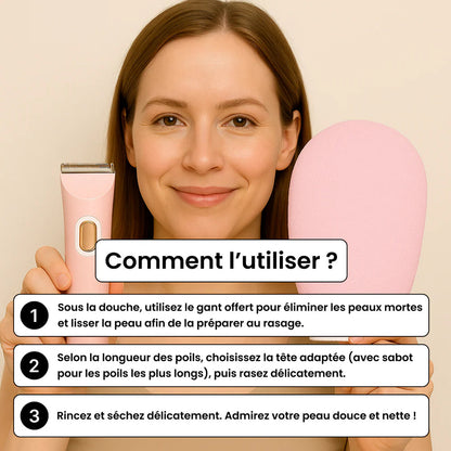 La solution douce pour toutes les zones sensibles